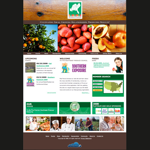 Redesigned Southeast Produce Council